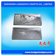 Wholesale Silver Plated Metal Coin for Collection